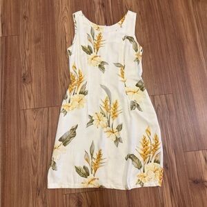 Vintage Two Palms Made In Hawaii Hawaiian Hibiscus Floral Print Size Medium